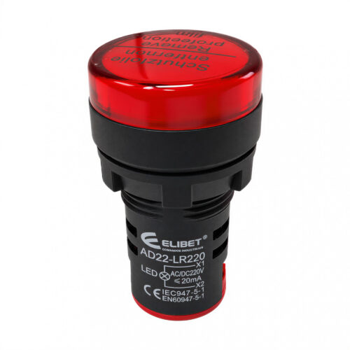 99974 indicador led rojo 24v 9mm para riel din – señalización 99974 indicador led rojo 24v 9mm para riel din – señalización