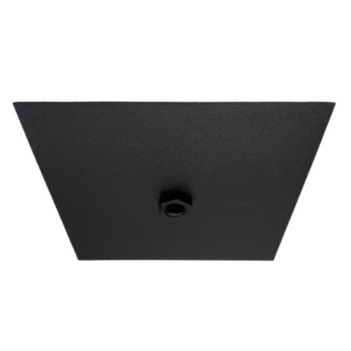 101505-BASE-CUADRADA-1-LUZ-COLOR-NEGRO Base Cuadrada para 1 luz - Negro
