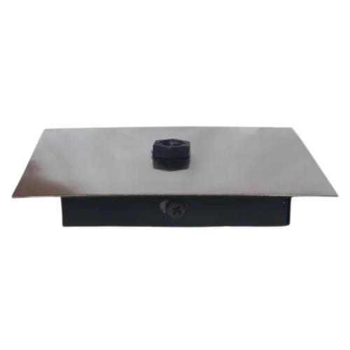 Base Cuadrada para 1 luz - Acero