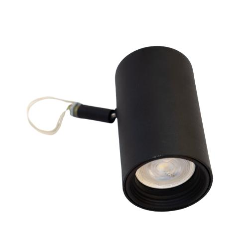 Cabezal Cilíndrico Antideslumbrante para Dicro Led GU10 - Negro