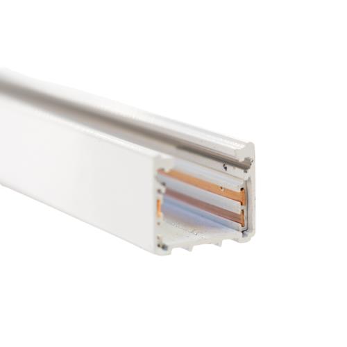 RIEL 2 PUNTOS 2MT.ALUMINIO BCO