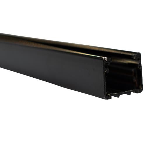 RIEL 2 PUNTOS 2MT. ALUMINIO NEGRO