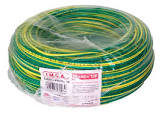 Cable Unipolar HF LSOH 6 mm - Verde/Amarillo - Por Metro