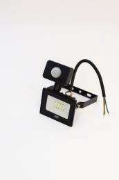 Proyector LED 10W con Sensor de Movimiento Luz Fría IP65