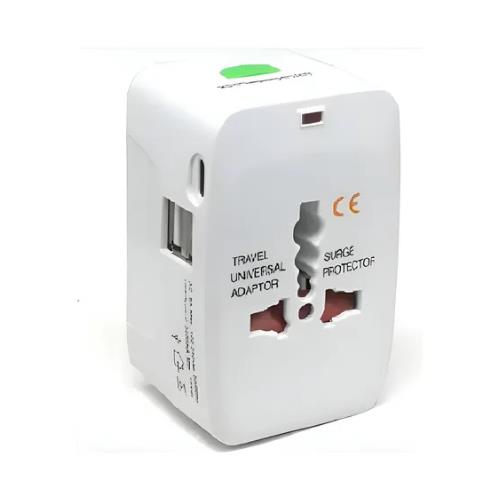 FICHA MULTIPLE VIAJERO CON PUERTO USB