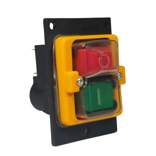 102363-BOTONERA-BIPOLAR-220VCA-PARA-EMBUTIR-CON-PROTECCION-PARA-AGUA Botonera Bipolar para Embutir - 220 VCA