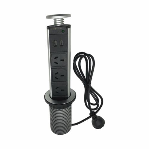 102545-ESTACION-DE-CARGA-TELESCOPICA-3TOMA-2USB-5V-2A-DE-EMBUTIR-NEGRO ESTACION DE CARGA TELESCOPICA 3TOMA + 2USB 5V 2A-DE EMBUTIR- NEGRO