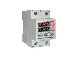 PROTECTOR DE TENSION MONOFASICO CONFIG.CON VOLTIMETRO Y AMPERIMETRO 63A