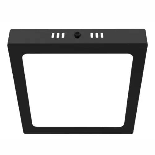 104294-PLAFON-LED-CUADRADO-12W-6000K-NEGRO PLAFON LED CUADRADO 12W 6000K NEGRO