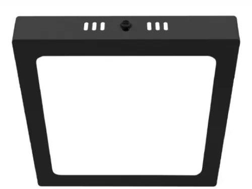 PLAFON LED CUADRADO 24W 6000K NEGRO