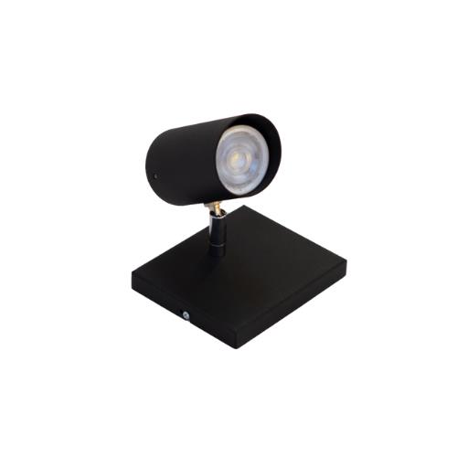 Aplique Rodry - 1 Luz - Negro - GU10