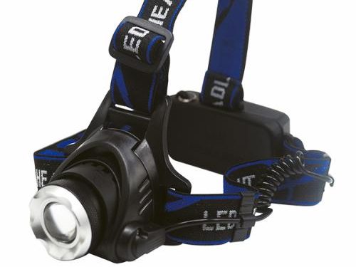 LINTERNA LED MANOS LIBRES 10W BATERIA RECARGABLE USB