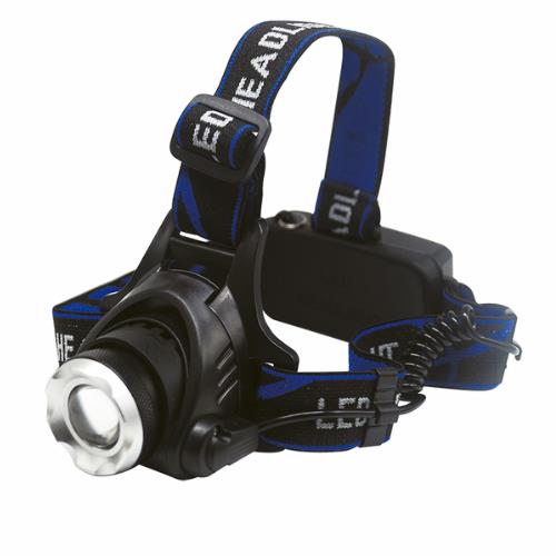 LINTERNA LED MANOS LIBRES 10W BATERIA RECARGABLE USB