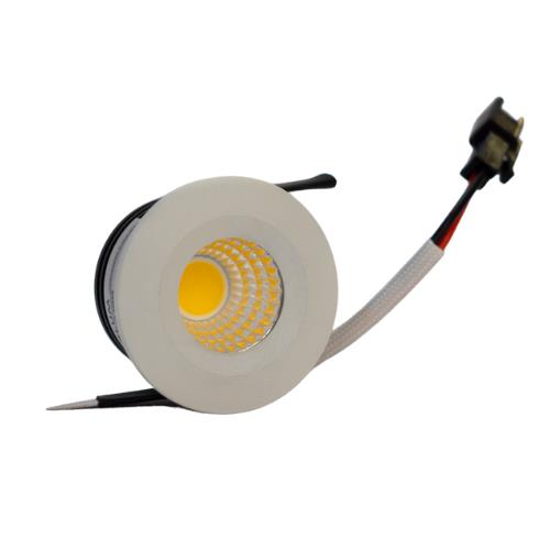 Embutido Led Mini R - 3 W - Luz Cálida
