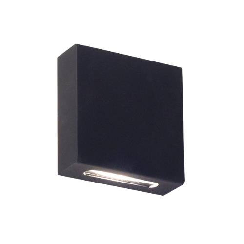 Aplique Bidireccional - 2 Luces - Negro - G9