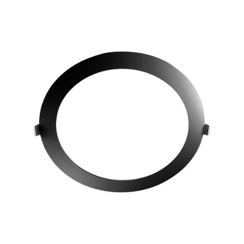 Embutido Led Redondo - 220 mm - 18 W - Luz Cálida - Negro
