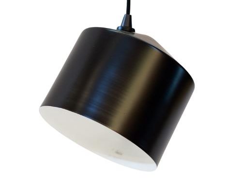 Colgante Bari T Inclinado - E 27 - Negro