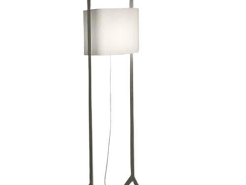 LAMPARA DE PIE OLI HIERRO Y TELA