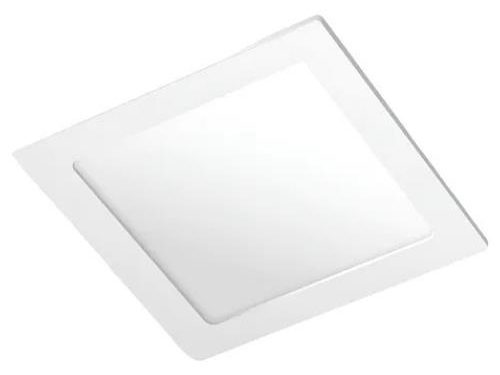 Embutido Led Cuadrado 18 W - Luz Cálida - Blanco