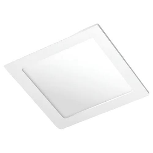 109383-EMBUTIDO-LED-CUADRADO-220X220MM-18W-3000K Embutido Led Cuadrado 18 W - Luz Cálida - Blanco