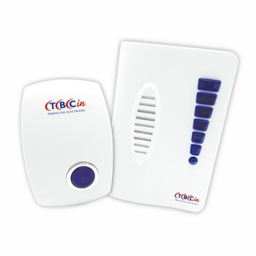 TIMBRE INALAMBRICO ALCANCE 100 MTS 36 SONIDOS PILA AA