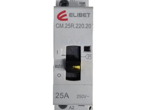 Contactor Modular 2 Polos 25 A - 220 VCA - Manual