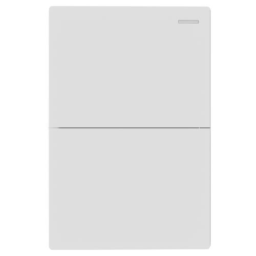 Interruptor Milan 2 puntos Blanco