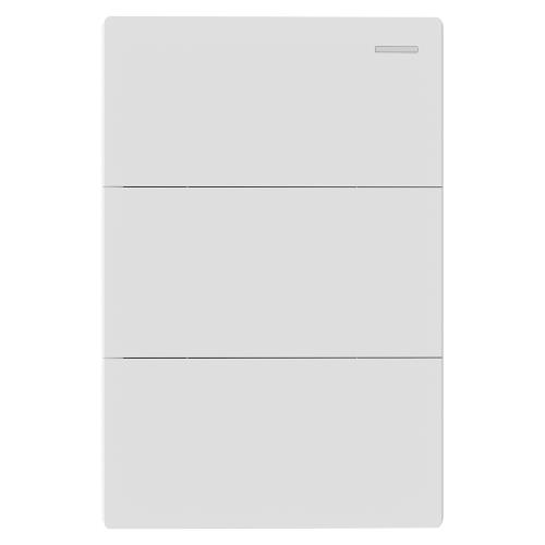 INTERRUPTOR MILAN 3 PUNTOS BLANCO