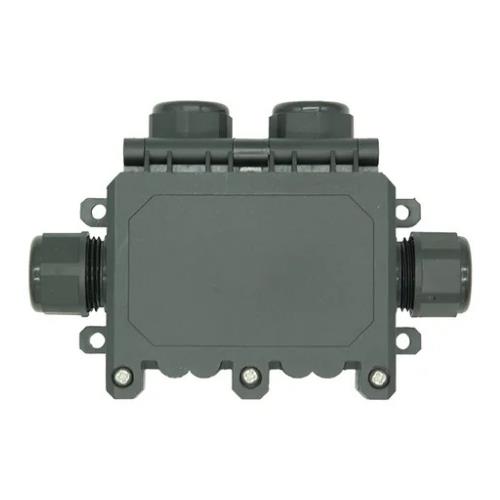 CAJA ESTANCA IP68 4 VIAS C/PRENSACABLE Y BORNERA P/CABLE 2 5MM