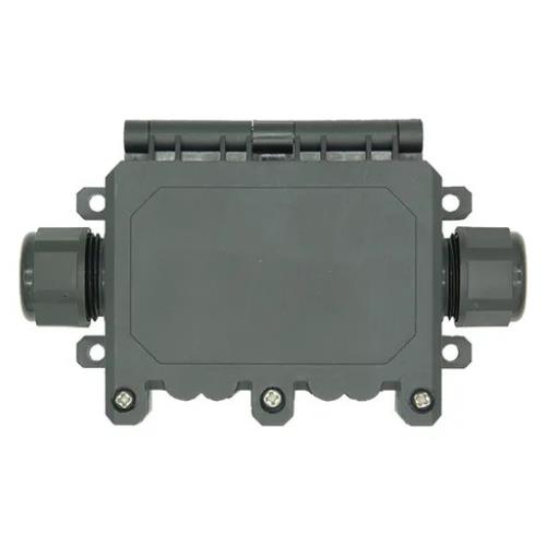 CAJA ESTANCA IP68 2 VIAS C/PRENSACABLE Y BORNERA P/CABLE 2 5MM
