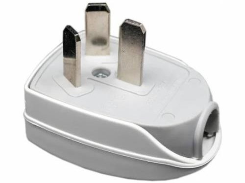 Ficha Macho 20 A - Blanco