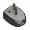 Ficha Macho Premium 10 A - Gris