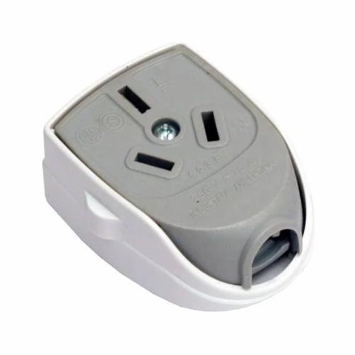 Ficha Hembra Premium 10 A -  Blanca