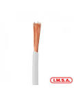 Cable Unipolar 4 mm - Blanco - Por Metro