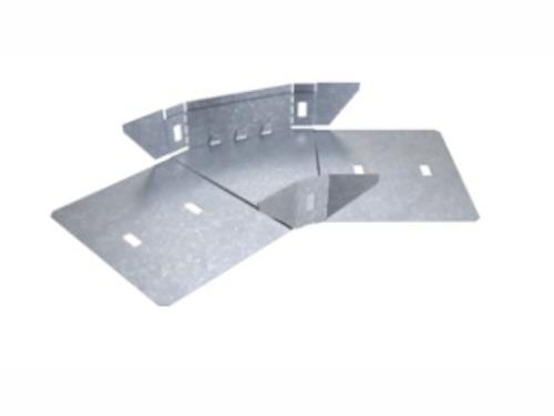 21312-CURVA-PLANA-45o-PARA-BANDEJA-PERFORADA-150X50-0.7MM Curva Plana 45° para Bandeja Perforada 150 x 50 0,7 mm