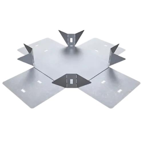 21355-UNION-CRUZ-PARA-BANDEJA-PERFORADA-100X50-0.7MM UNION CRUZ PARA BANDEJA PERFORADA 100X50 0.7MM