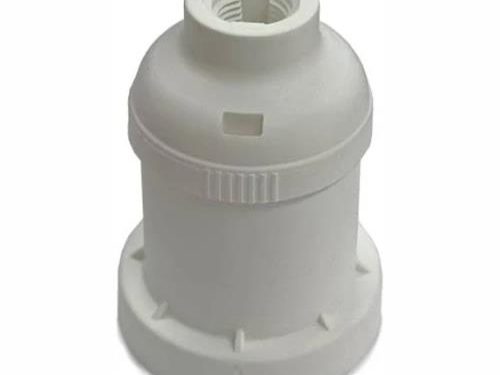 PORTALAMPARA BAQUELITA 2 PIEZAS BLANCO