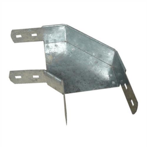 TAPA CURVA PARA BANDEJA PERFORADA 45º 100 0.7MM