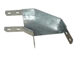 TAPA CURVA PARA BANDEJA PERFORADA 45º 300 0.7MM