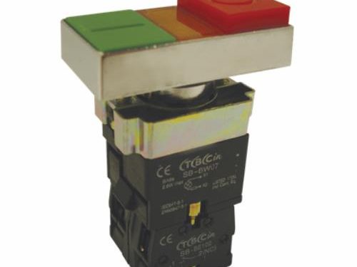 25739-PULSADOR-DOBLE-BOTON-VERDE-NAROJO-NC PULSADOR DOBLE BOTON VERDE NA//ROJO NC