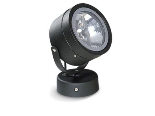 Aplique con Base Móvil - 1 Luz - Negro - GU10