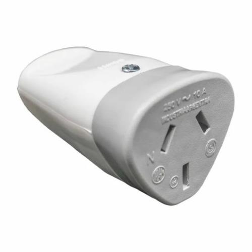 FICHA HEMBRA AXIAL 10A BLANCA