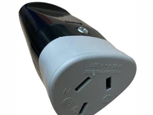 FICHA HEMBRA AXIAL 10A GRIS