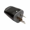 Ficha Macho Axial 10 A - Gris
