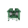 Borne de Paso 4mm Verde para Conductor – Conexión a Tierra