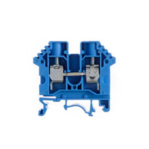 Borne de Paso para Conductor 16 mm - Azul