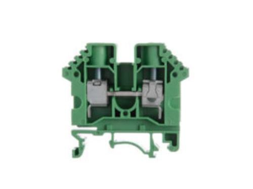 Borne de Paso para Conductor 35 mm - Verde