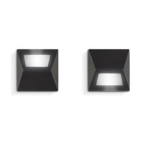 30428-APLIQUE-EXTERIOR-CUADRADO-1-ABERTUA-BIPIN-G9 Aplique 1910 - 1 Luz - Negro - G9