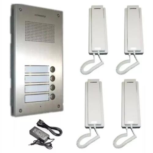 FRENTE COMMAX 4 PULSADORES