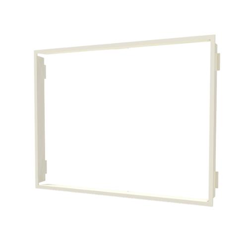 Ribete de Terminación para Tapas Bauhaus - 8 Módulos - Blanco